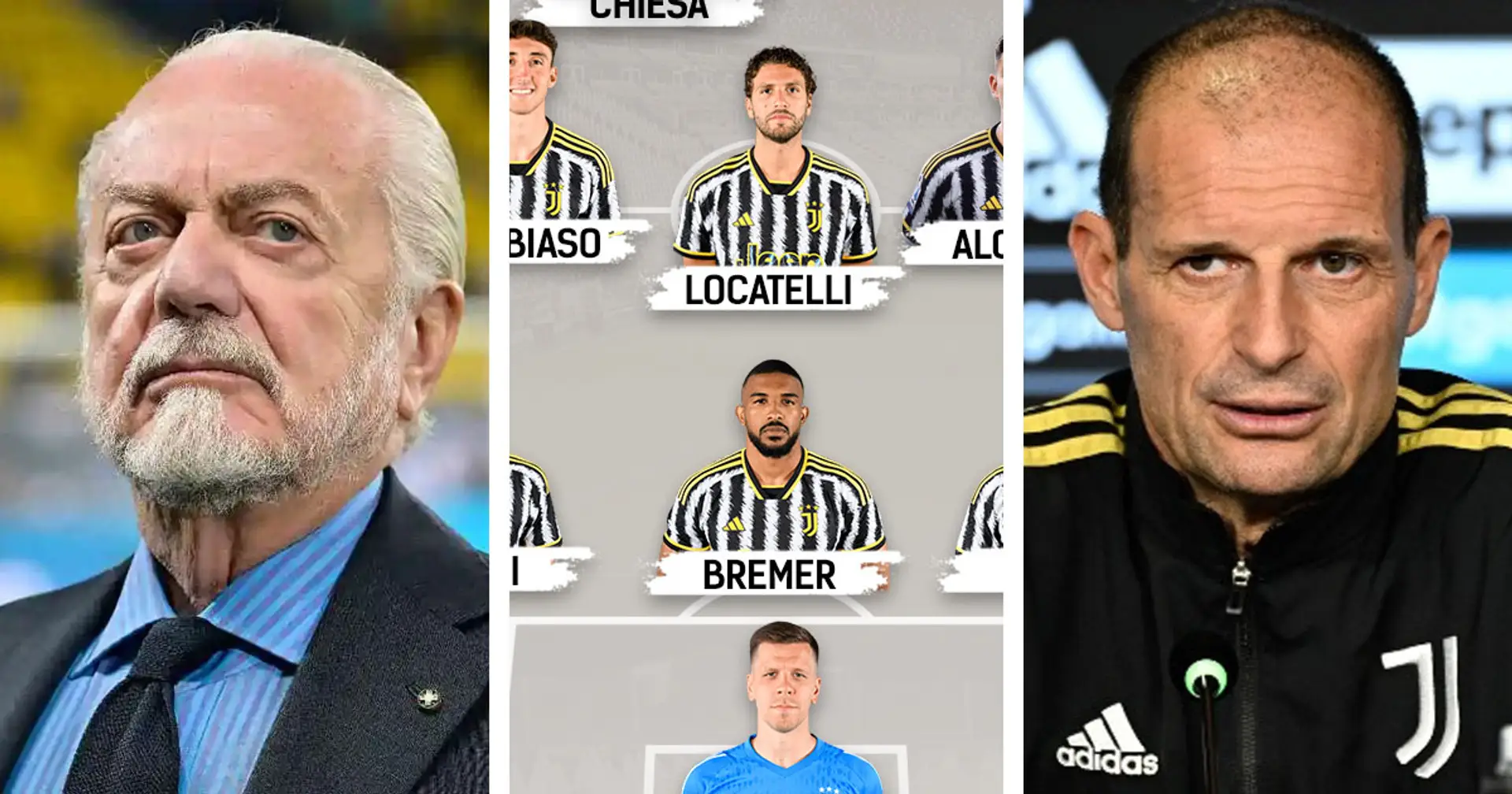 Le probabili formazioni di Napoli-Juventus e altre 3 storie sui Bianconeri che potresti esserti perso
