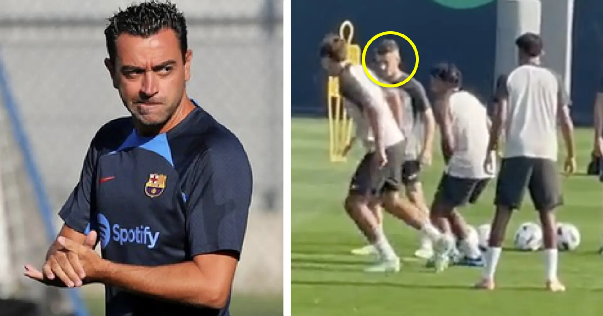 2 new strikers spotted training with Barca amid Lewandowski injury