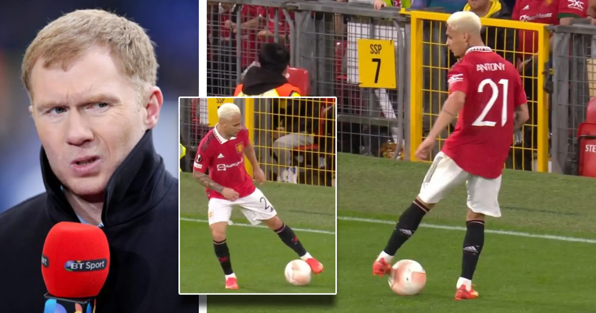 'This country doesn't like to see that': Paul Scholes brands Antony 'clown' for showboating vs Sheriff