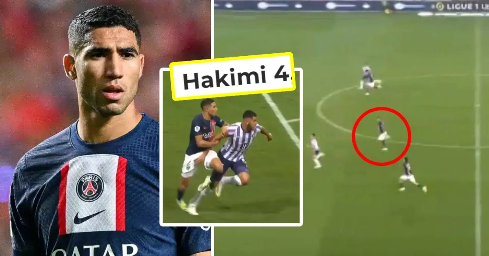 Hakimi a-t-il fait un si mauvais match contre Toulouse? 2 éléments nous font réviser sa note