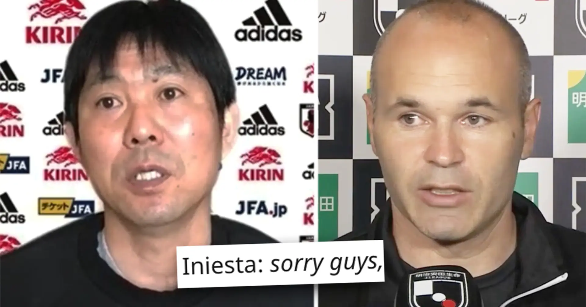 Japan coach says he will ask Iniesta how to beat Spain – fan suggests Andres' reply