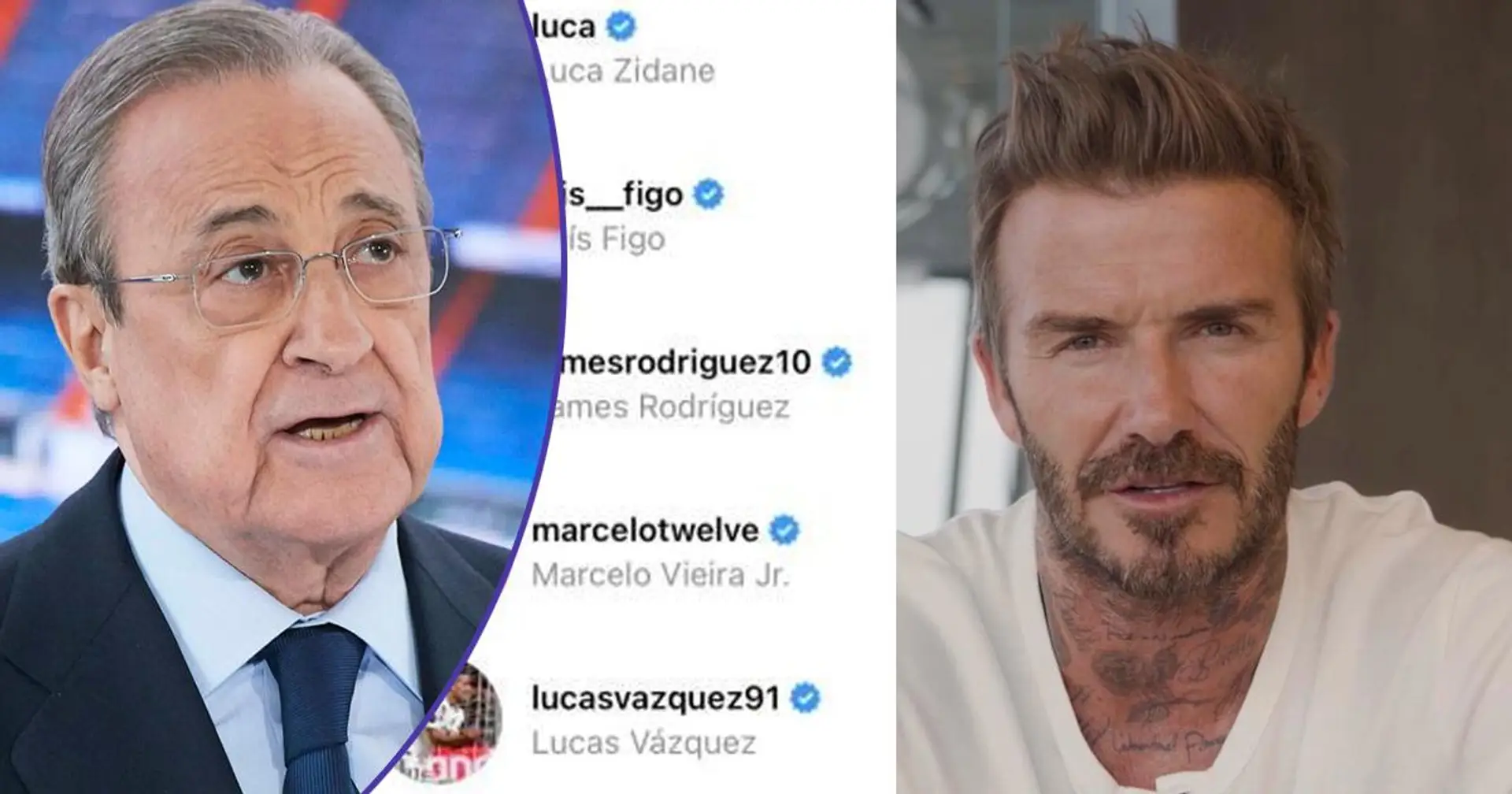 Modric, Marcelo et d'autres Madridistas "likent'' le post Instagram anti-ESL de Beckham