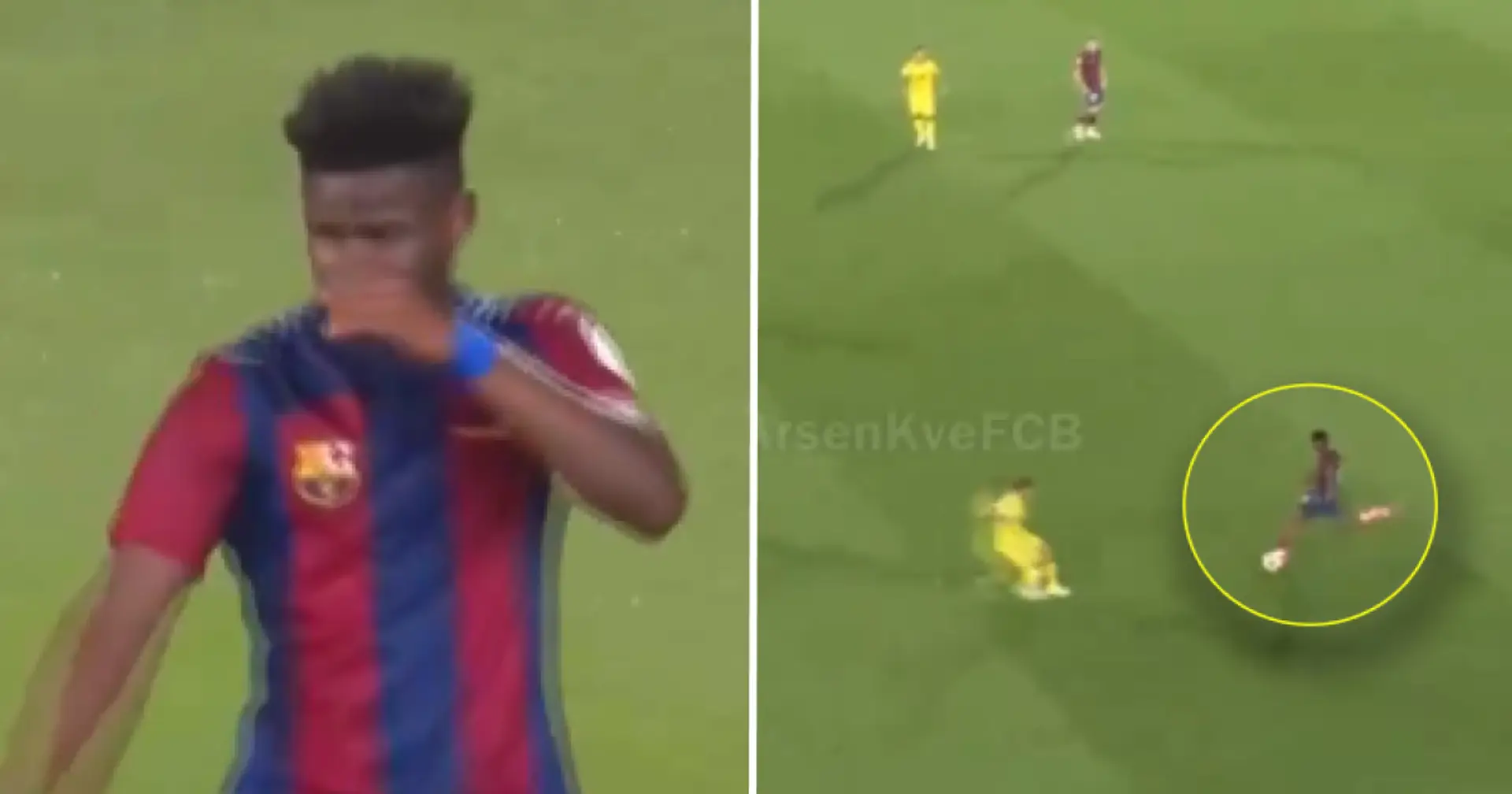 Faye 'The Monster' makes debut for Barca B, shows off his biggest strengths