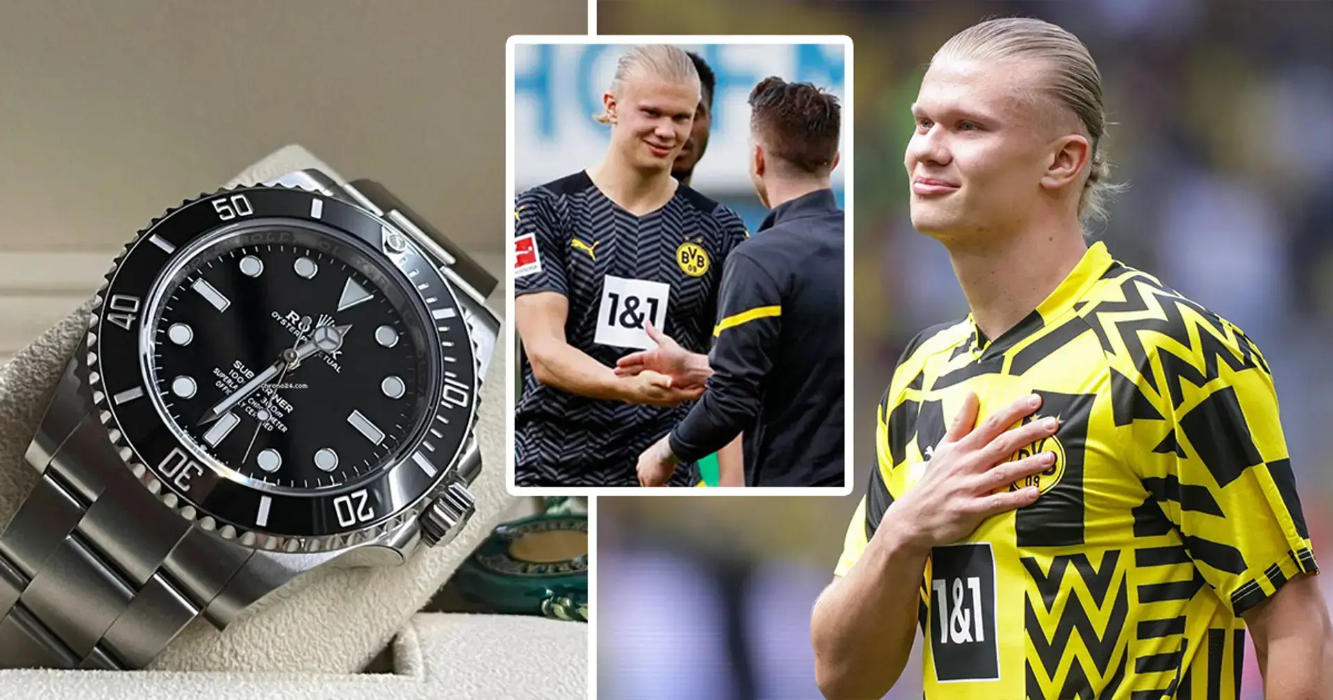 Gran gesto de Haaland: Erling obsequia a sus compañeros y empleados del Dortmund relojes Rolex de lujo como regalo de despedida 