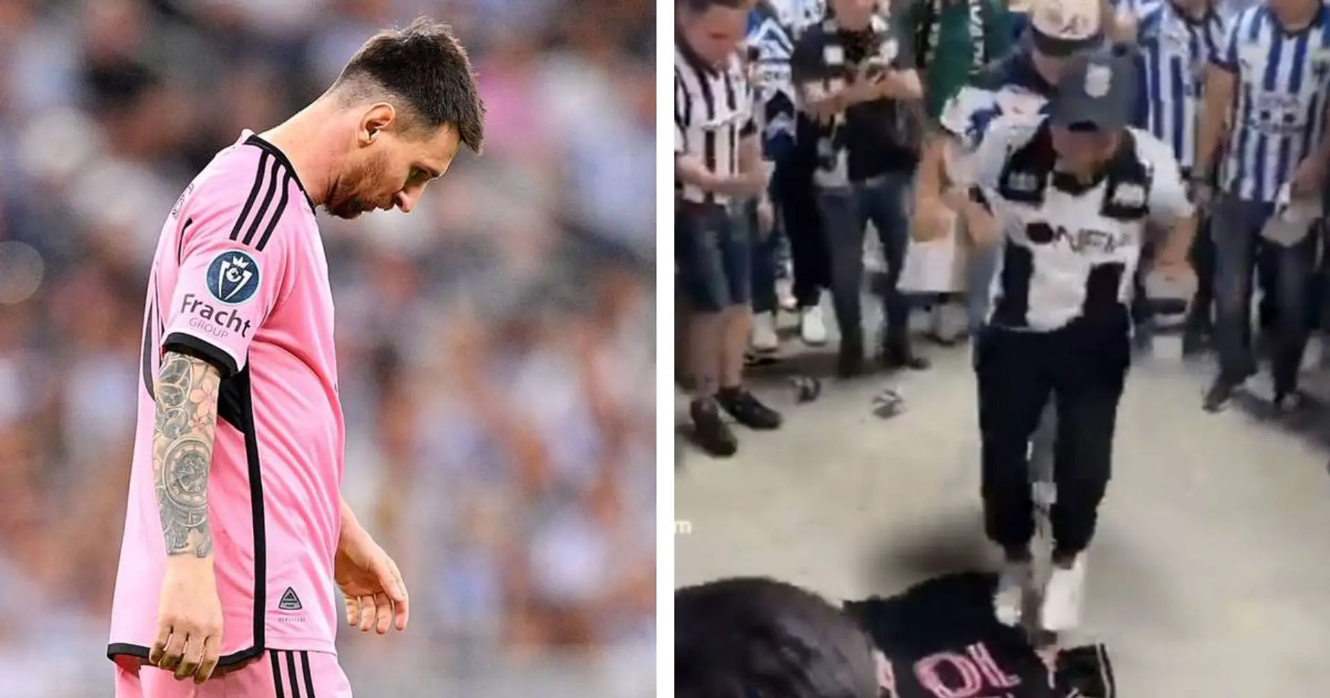 Les fans de Monterrey trollent Messi en portant son maillot de l'Inter Miami après les avoir éliminés de la Coupe des Champions