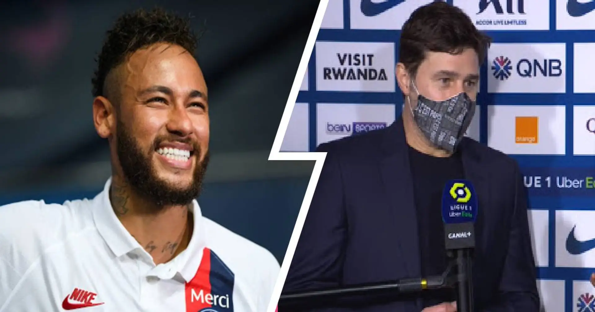 Mauricio Pochettino sur l'imminente prolongation de Neymar : "Il est très content d'être au PSG" 