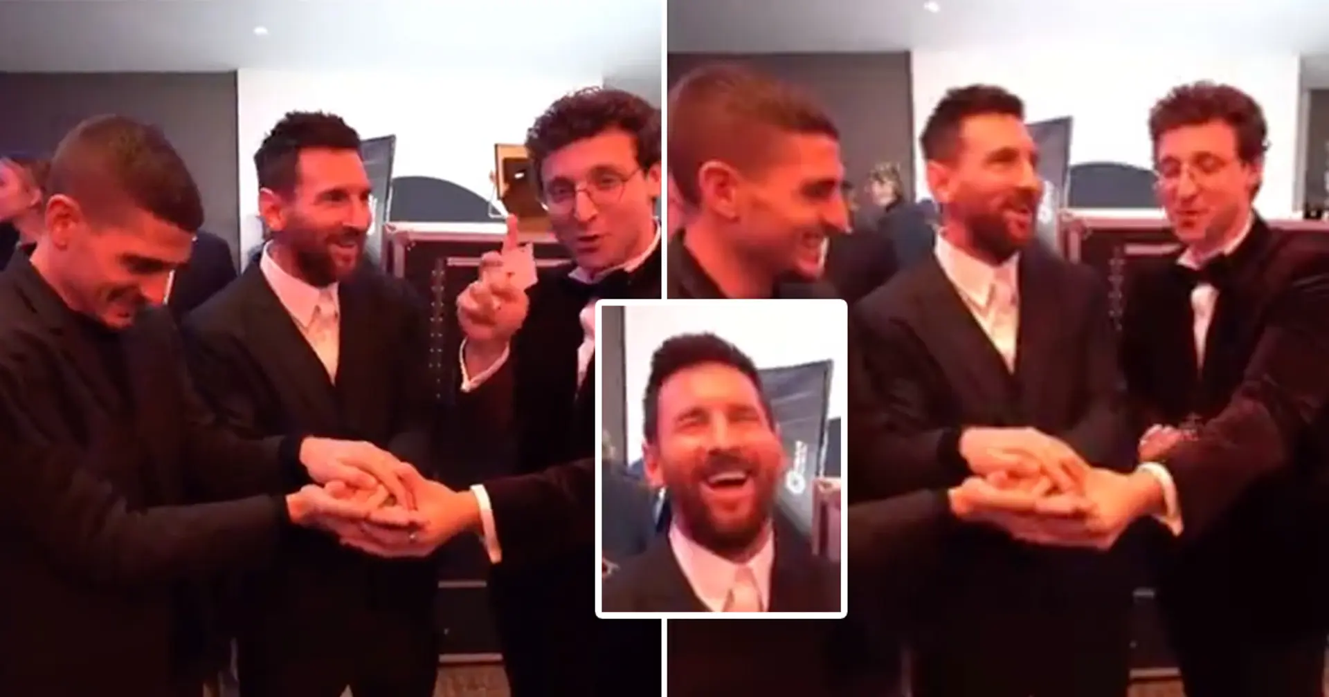 Messi heard speaking English at recent PSG gala, here's what he said
