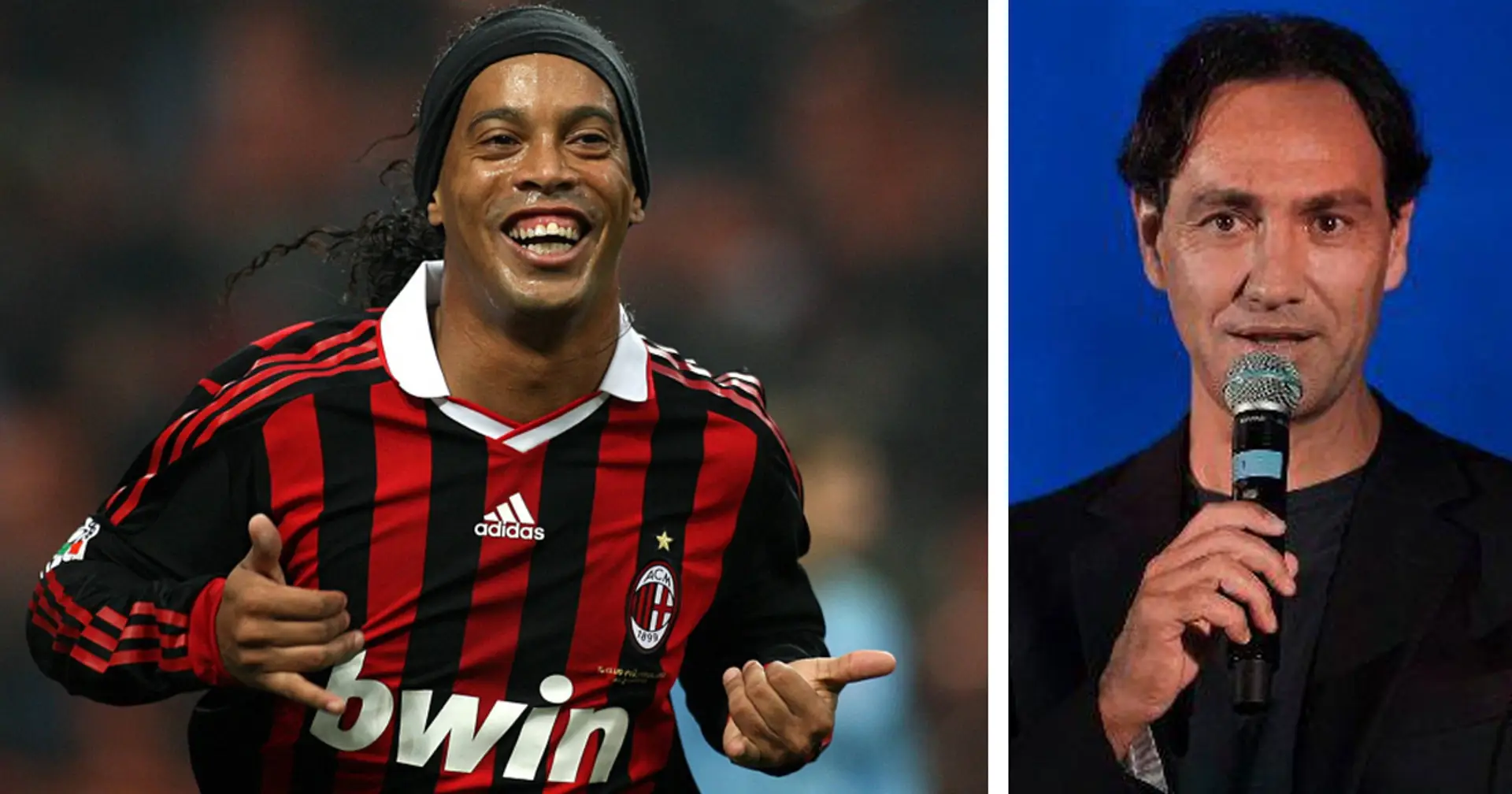 "Terribile in allenamento, ma correvo per lui": Nesta svela un retroscena su Ronaldinho ai tempi del Milan