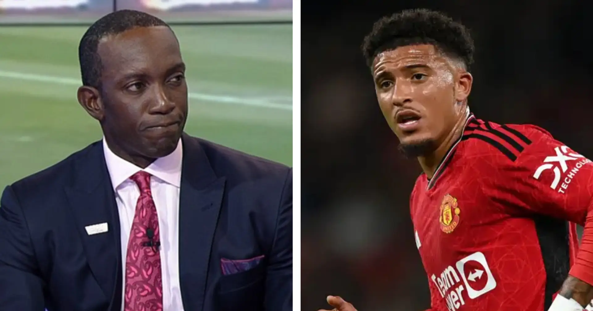 Dwight Yorke: 'Sancho shouldn't be anywhere near the first team'