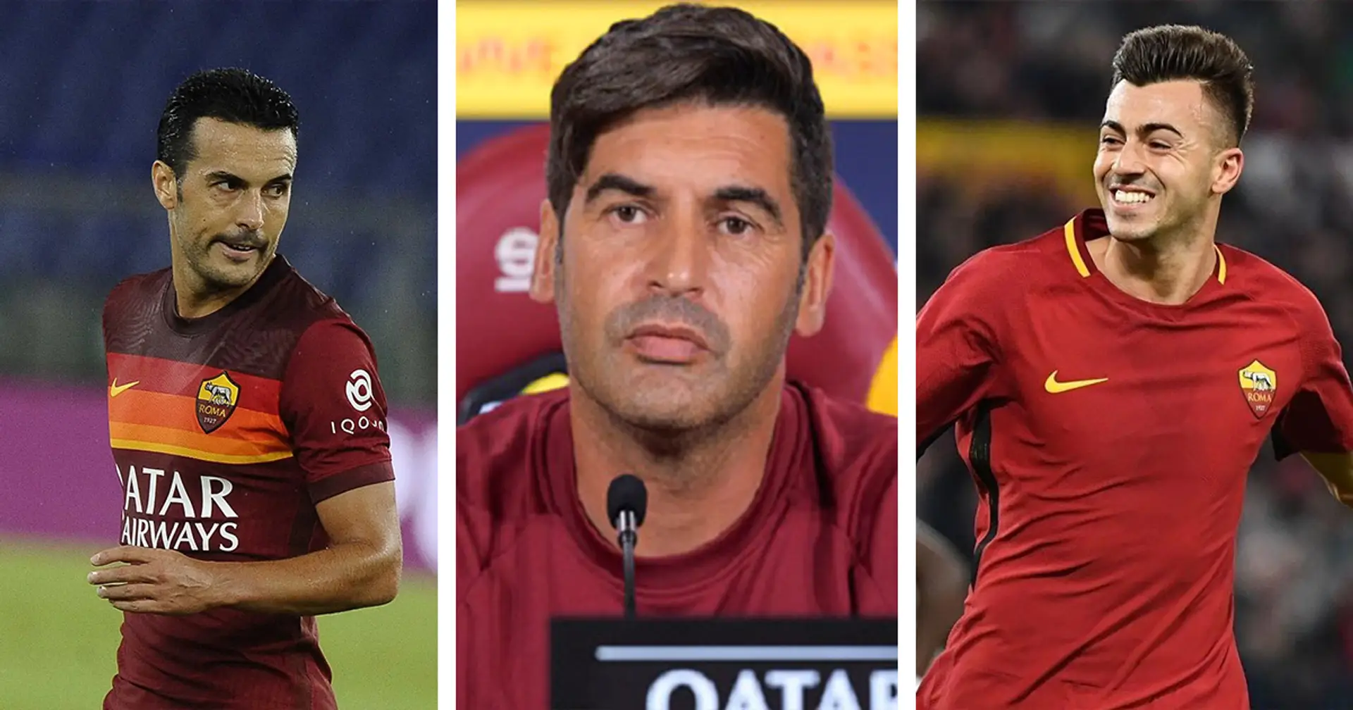"Pedro e El Shaarawy pronti per giocare dal 1', al posto di Veretout ho 3 alternative": Fonseca alla vigilia di Roma-Genoa