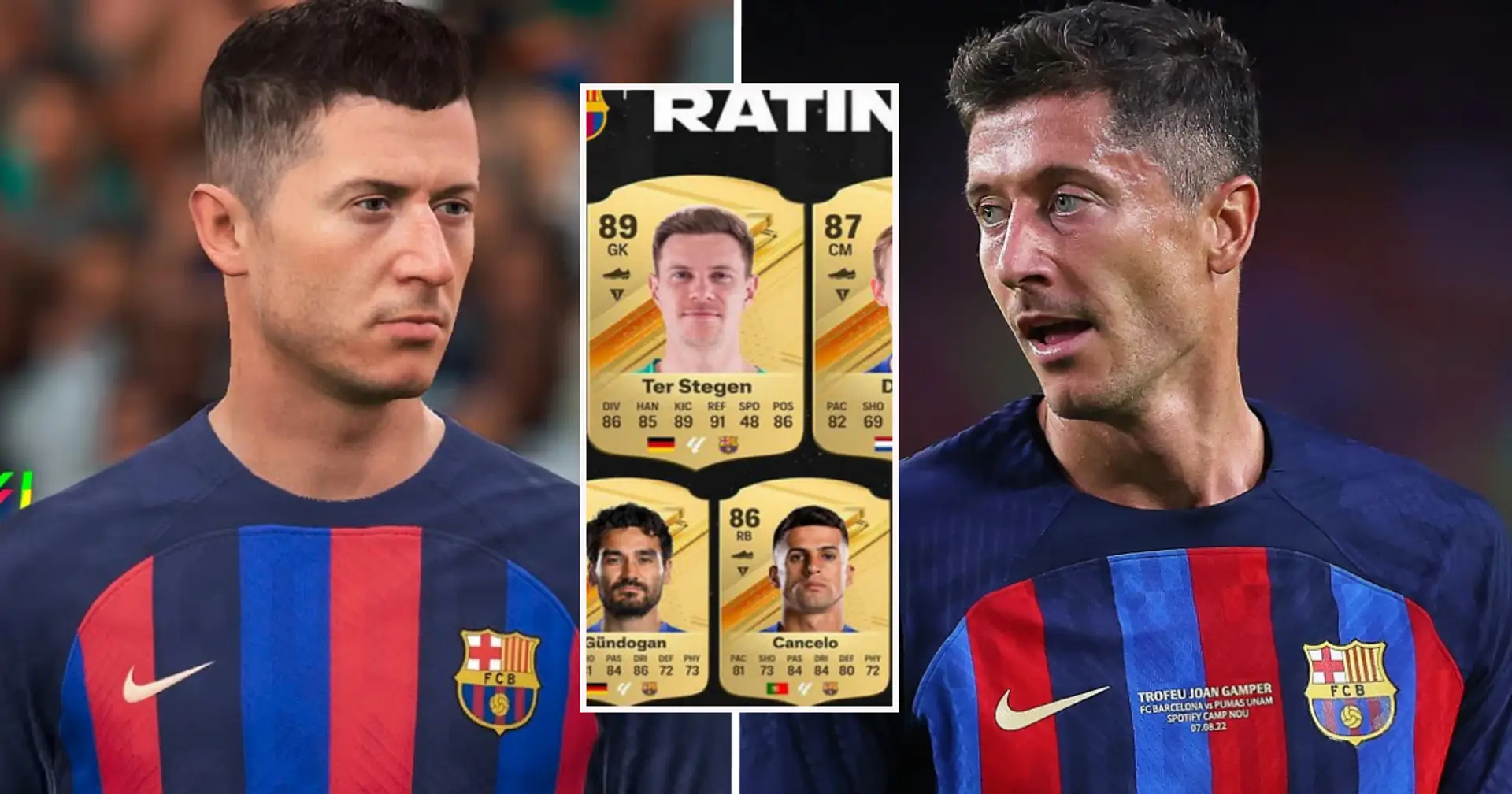 10 Highest-rated Barca players on new FIFA 24