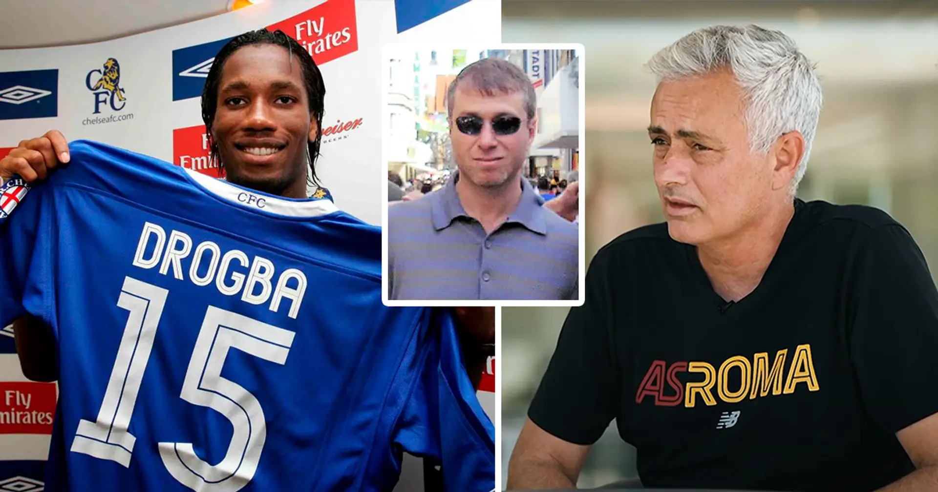 'Who? Who is he? Where is he playing?': Jose Mourinho reveals how he convinced Roman Abramovich to sign Didier Drogba in 2004