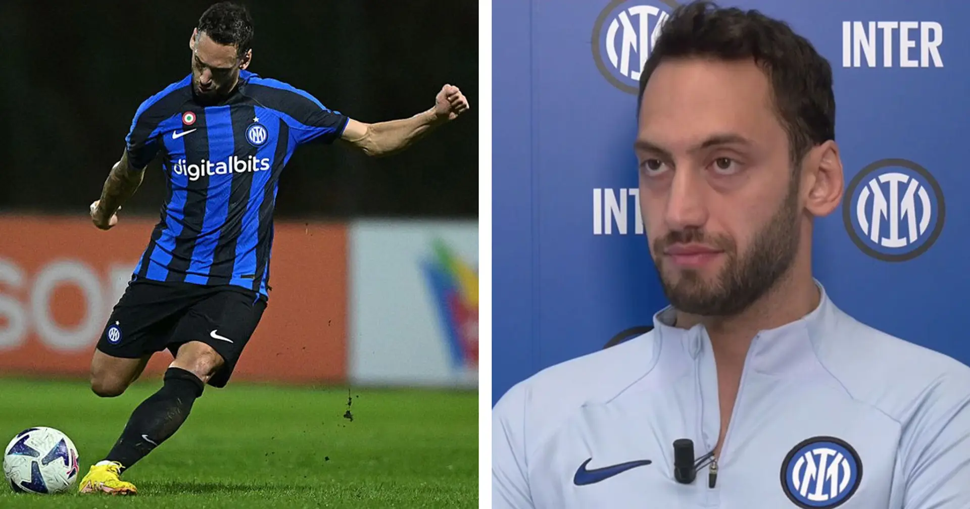 Calhanoglu spiega come calciare le punizioni, poi la rivelazione: "Qua all'Inter le alleno meno"