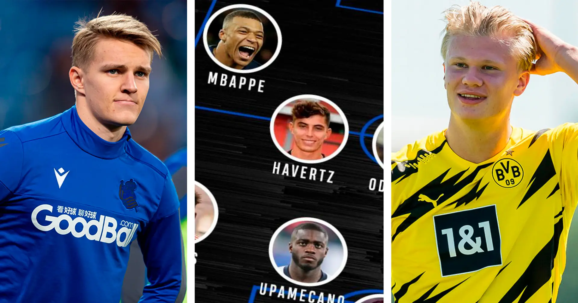 Odegaard in: How the best U21 XI would look like right now