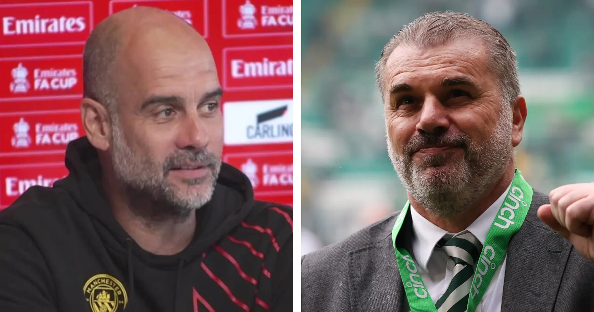 'Hopefully we'll score one away at Spurs': Pep Guardiola gives verdict on new head coach Ange Postecoglou
