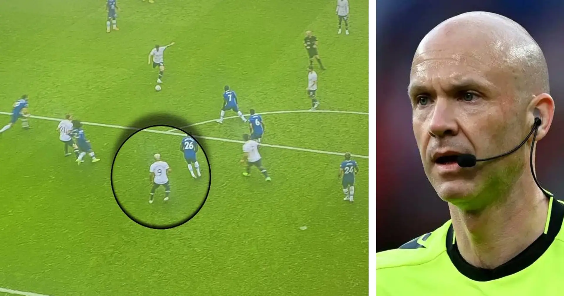 Explained: Why Anthony Taylor had a solid reason to chalk Spurs' first goal off but somehow he didn't