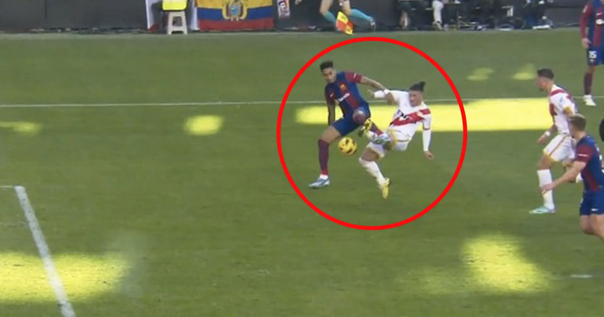 'Whole planet saw penalty!': Barca fans fuming at VAR ignoring foul on Raphinha