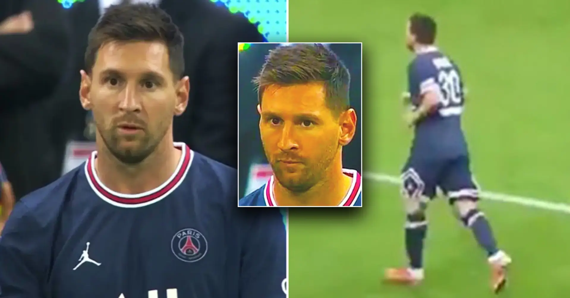 Von Kamera erwischt: Reaktion des Stadions auf das PSG-Debüt von Leo Messi