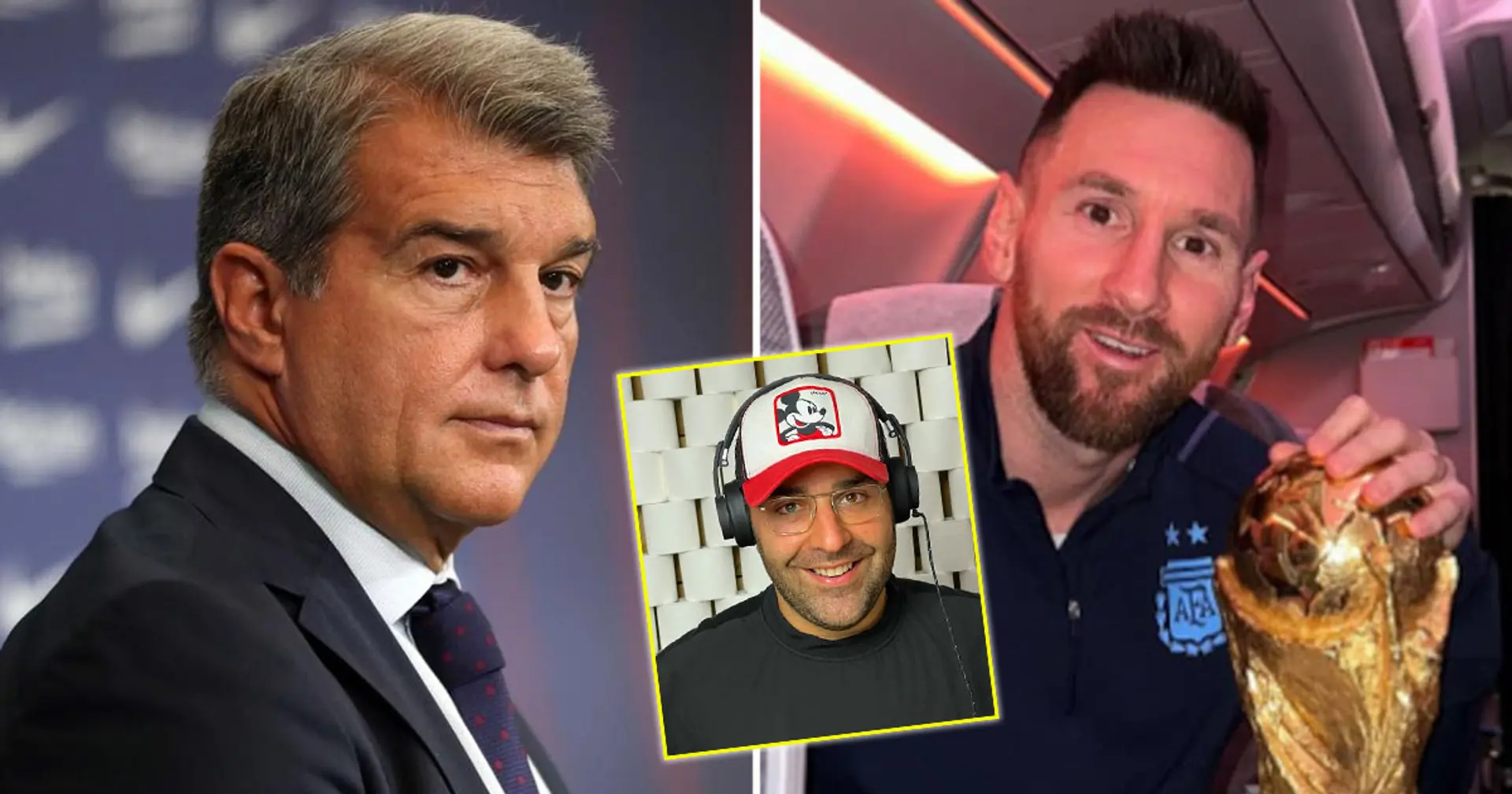 'He's feeding Romero with fake news': Some Barca fans blame Joan Laporta for Messi declining PSG contract reports