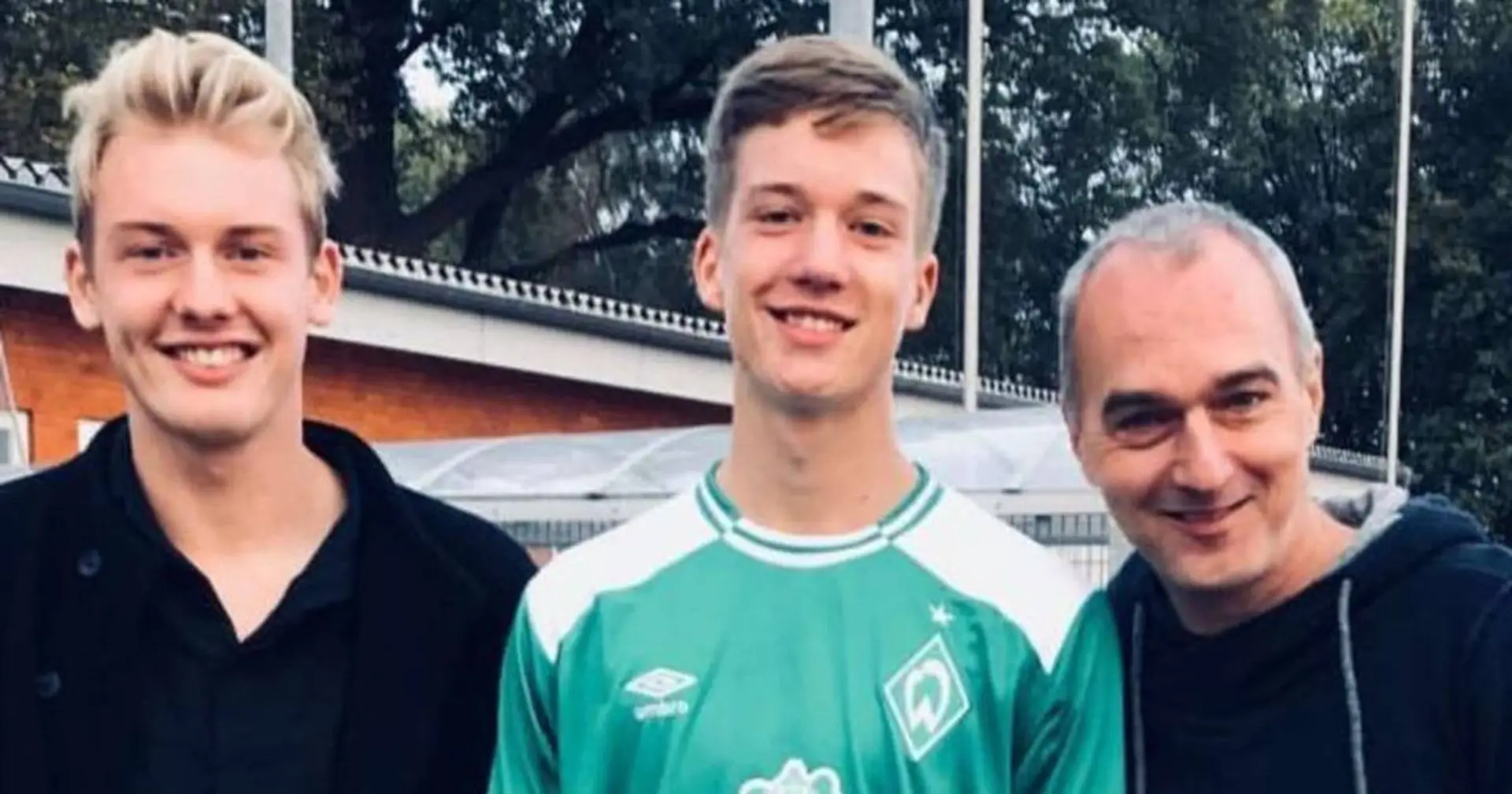 Julian Brandts jüngerer Bruder trainiert zum ersten Mal mit Werder-Profis