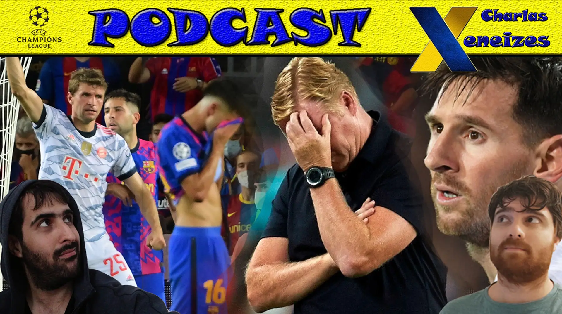 PODCAST Champions League: ¿Se va Koeman? El PSG de Messi decepciona