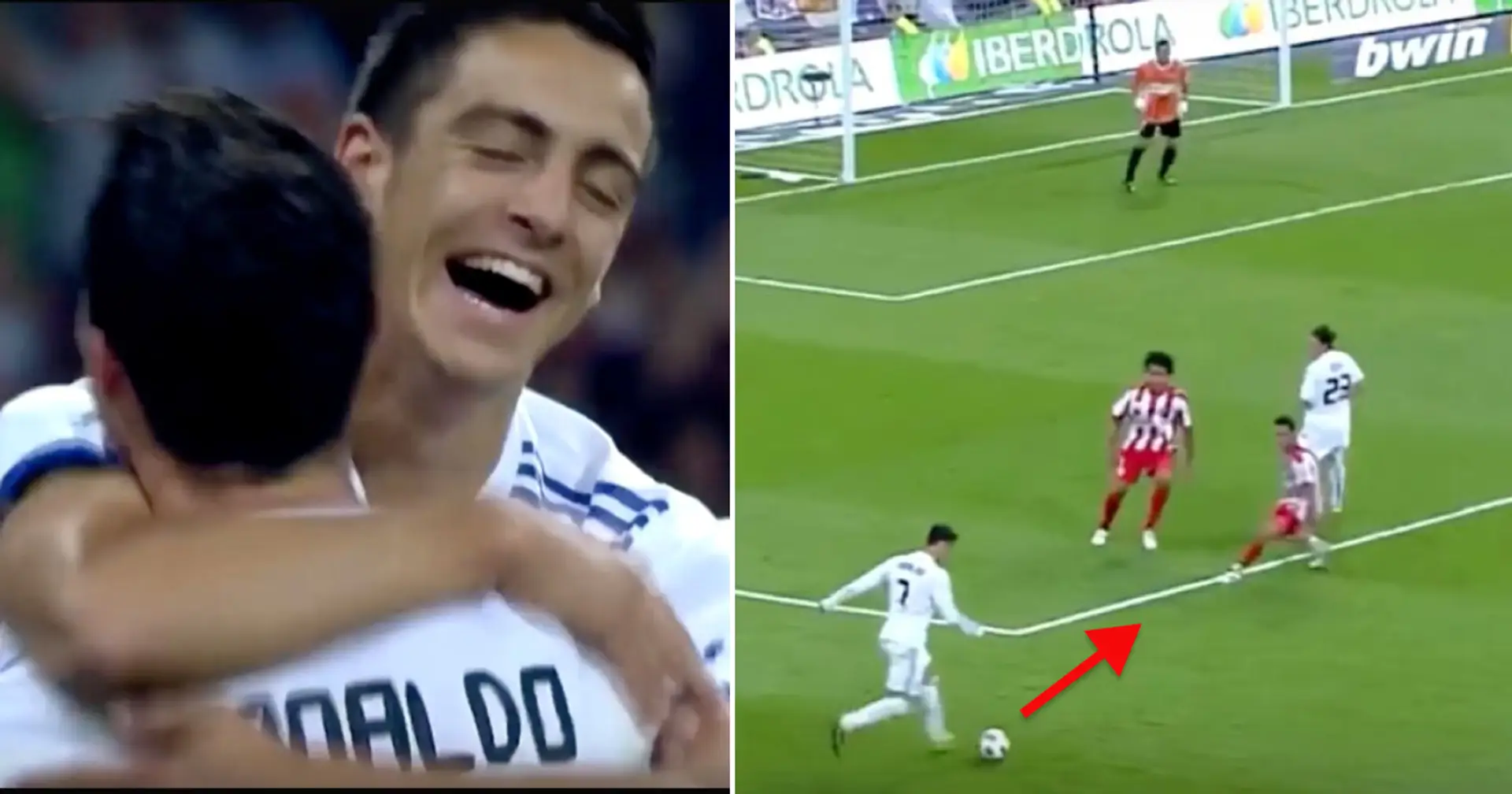 Souvenons nous du premier but de Joselu pour le Real Madrid – entré en jeu en tant que remplaçant de Benzema, Cristiano lui a fait une passe dé