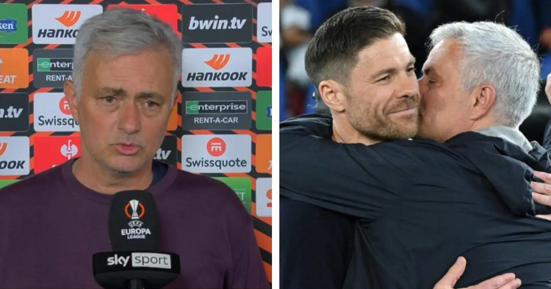 Mourinho on why he celebrated AS Roma win calmly: 'I didn't want to do it in Xabi Alonso's face'