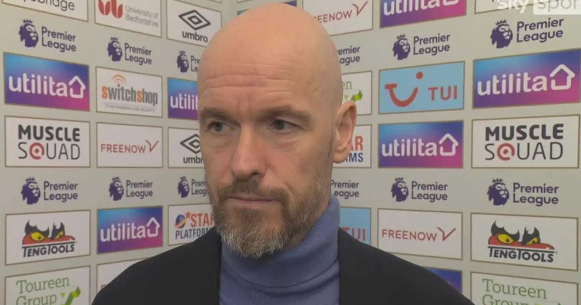 'We have to be all-time focused 100%': Ten Hag names one thing that frustrated him in Luton win