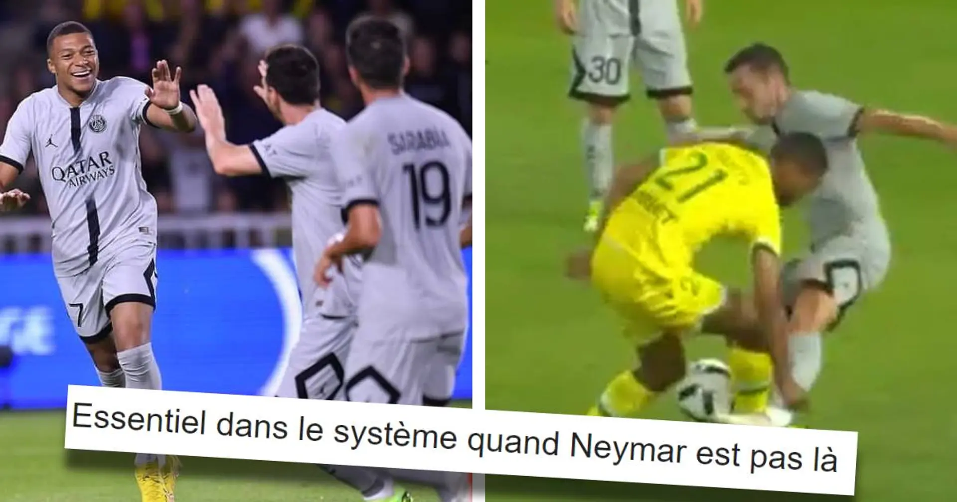Pas seulement Messi et Mbappé - un autre joueur a apporté à sa manière sa pierre à la victoire du PSG vs Nantes