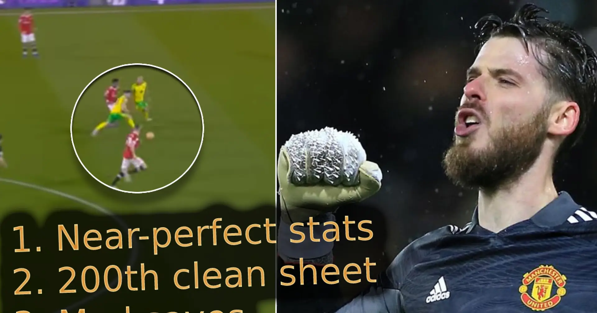 2 players, 5 moments: Things that made De Gea and Fred Men of The Match in Norwich win