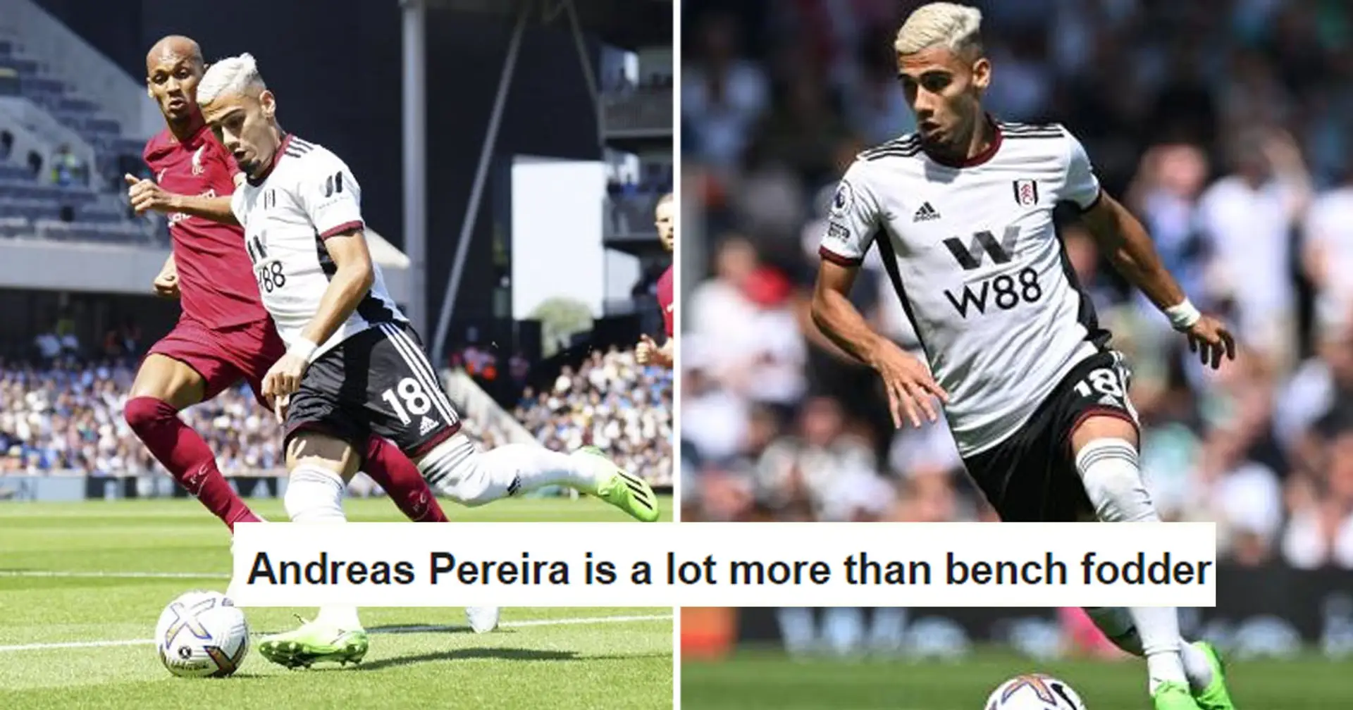 'Is there a buy-back clause?': Man United fans react as Andreas Pereira helps Fulham hold Liverpool to draw