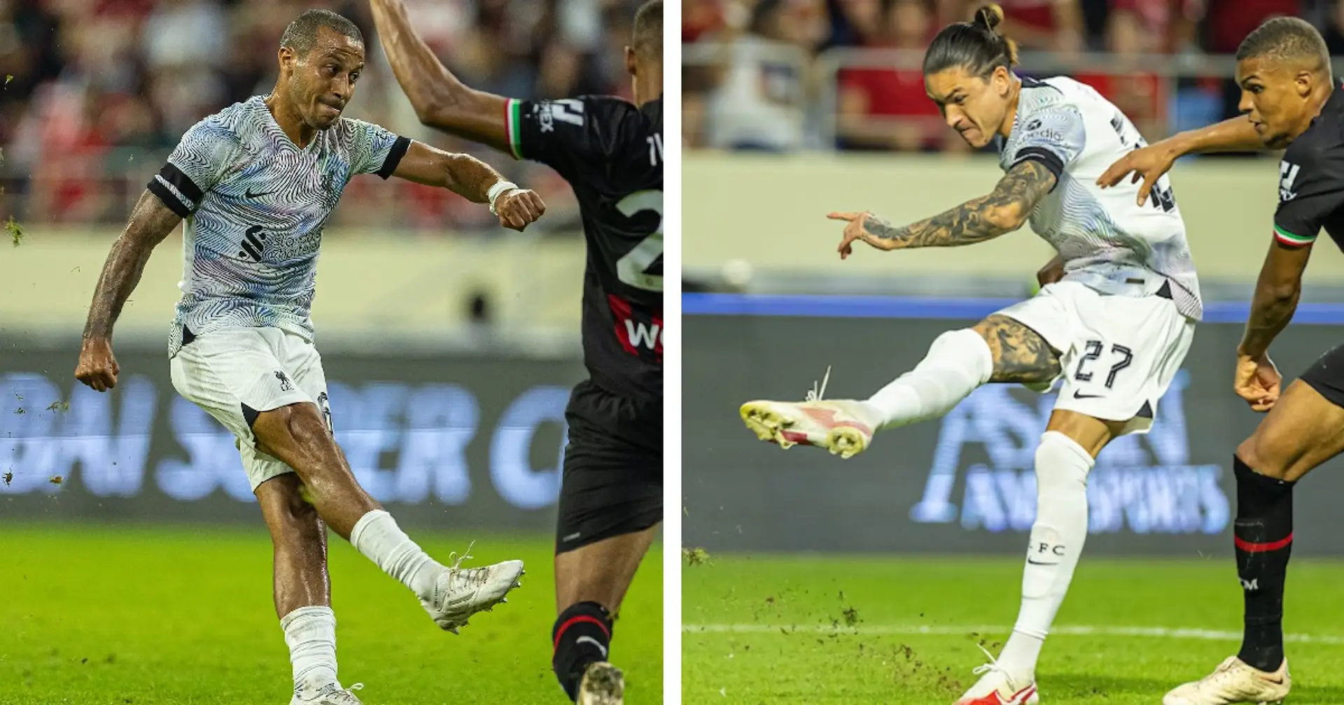 Thiago - 9, Nunez - 9: Rating Liverpool players in AC Milan win