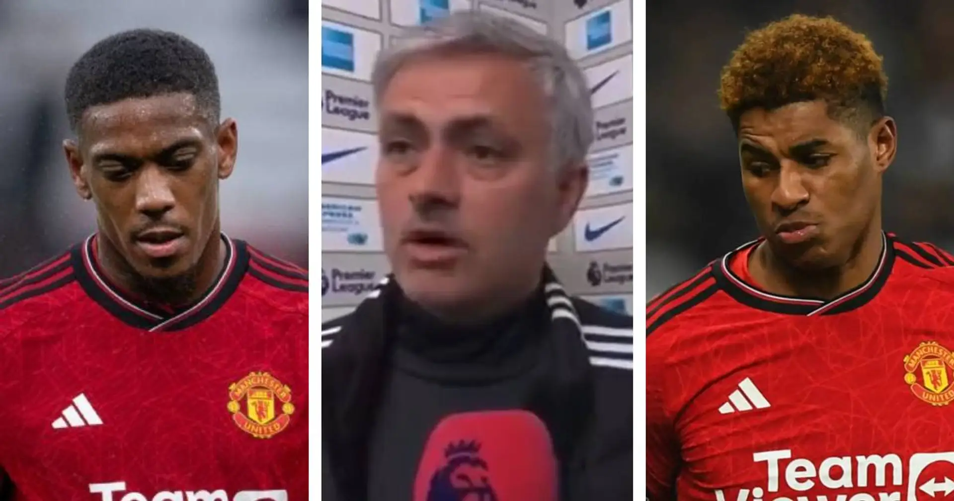 'Now you know why': Jose Mourinho's comments about Rashford, Martial re-emerge after Newcastle defeat 
