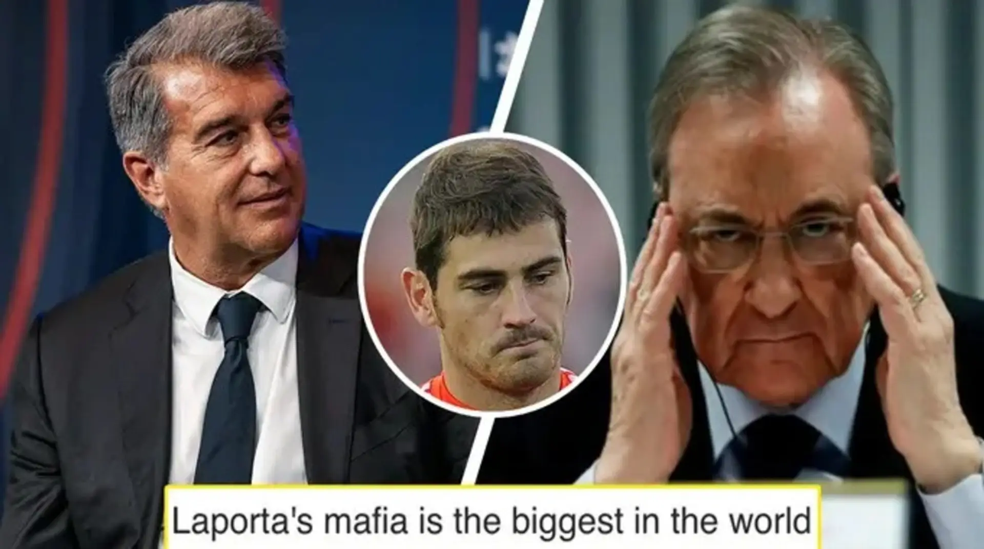 'Laporta vuelve y el Real Madrid vuelve al caos': culés reaccionan al ataque de Florentino Pérez a las leyendas del club en un audio filtrado