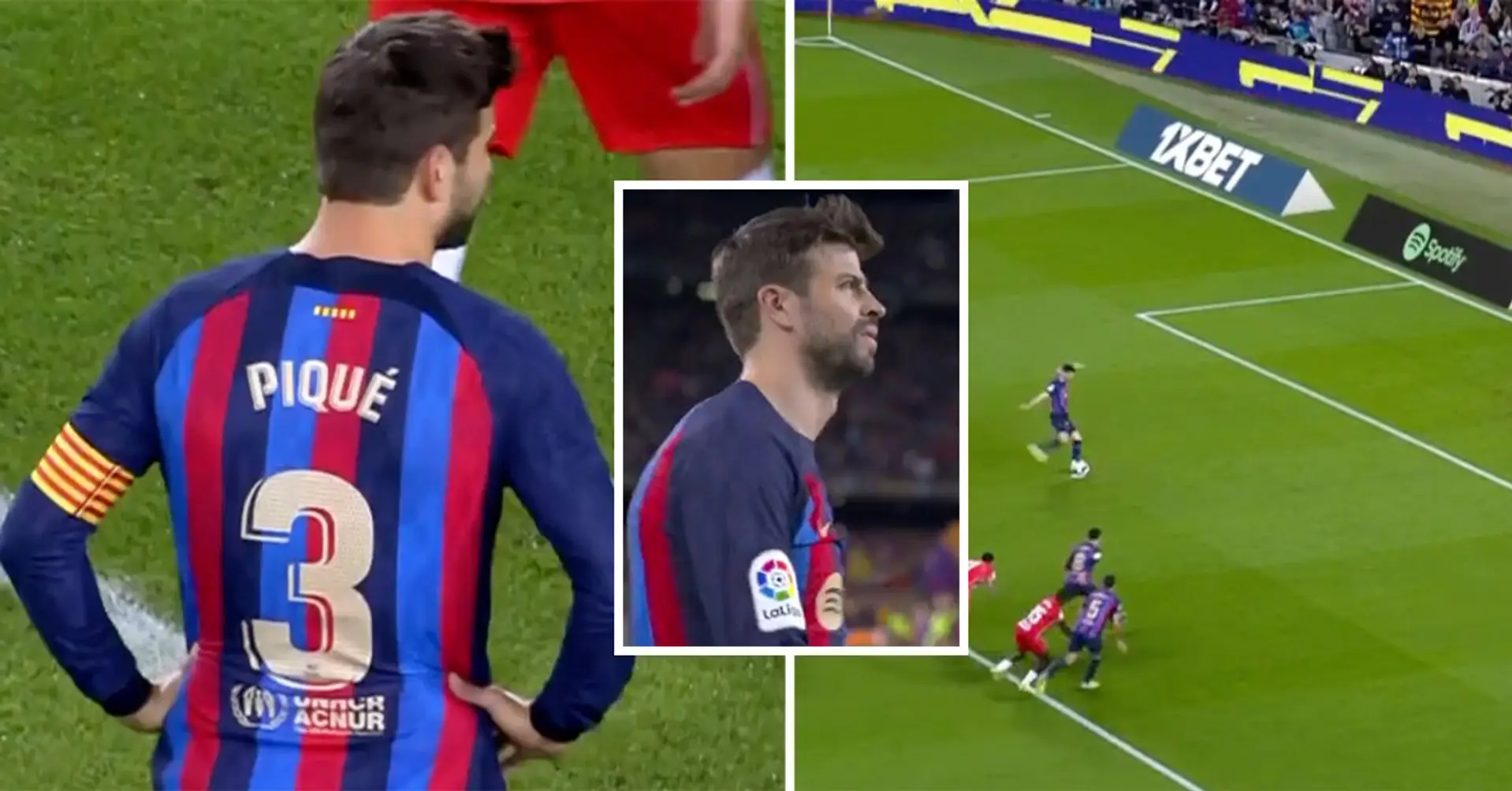 Gesichtet: Piques Geste Sekunden vor Lewandowskis Elfmeter - Gerard absolvierte sein letztes Spiel für Barça