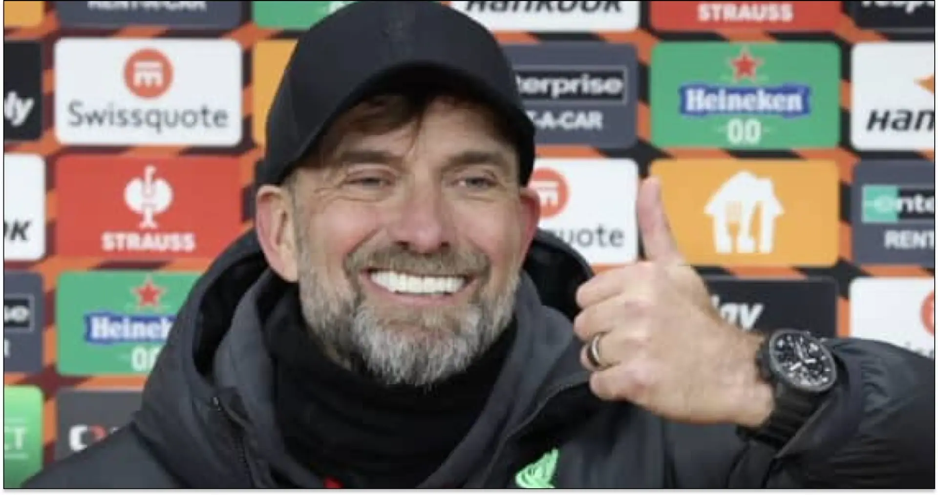 Klopp cracks hilarious joke when asked if he wants to sign Sparta player