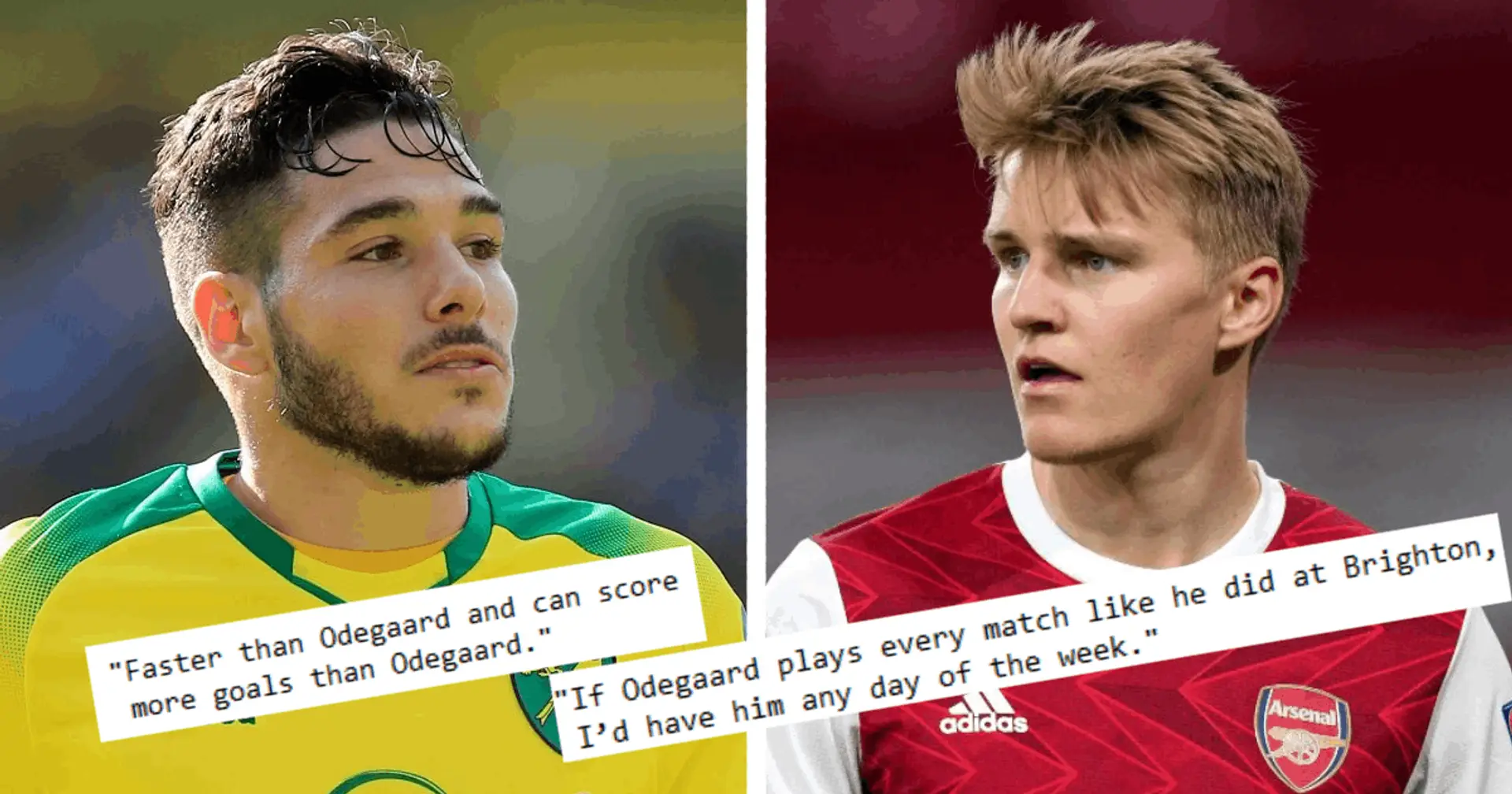'You cannot compare Buendia with Odegaard': Tribuna fans choose between attacking midfielders