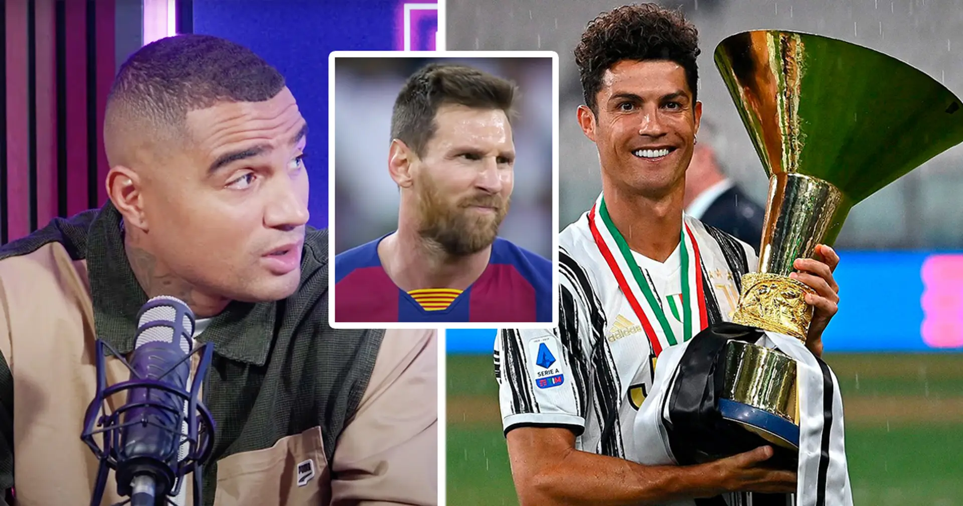 'We spoke one time in the shower': Boateng reveals what Messi asked him after Ronaldo's move to Juventus
