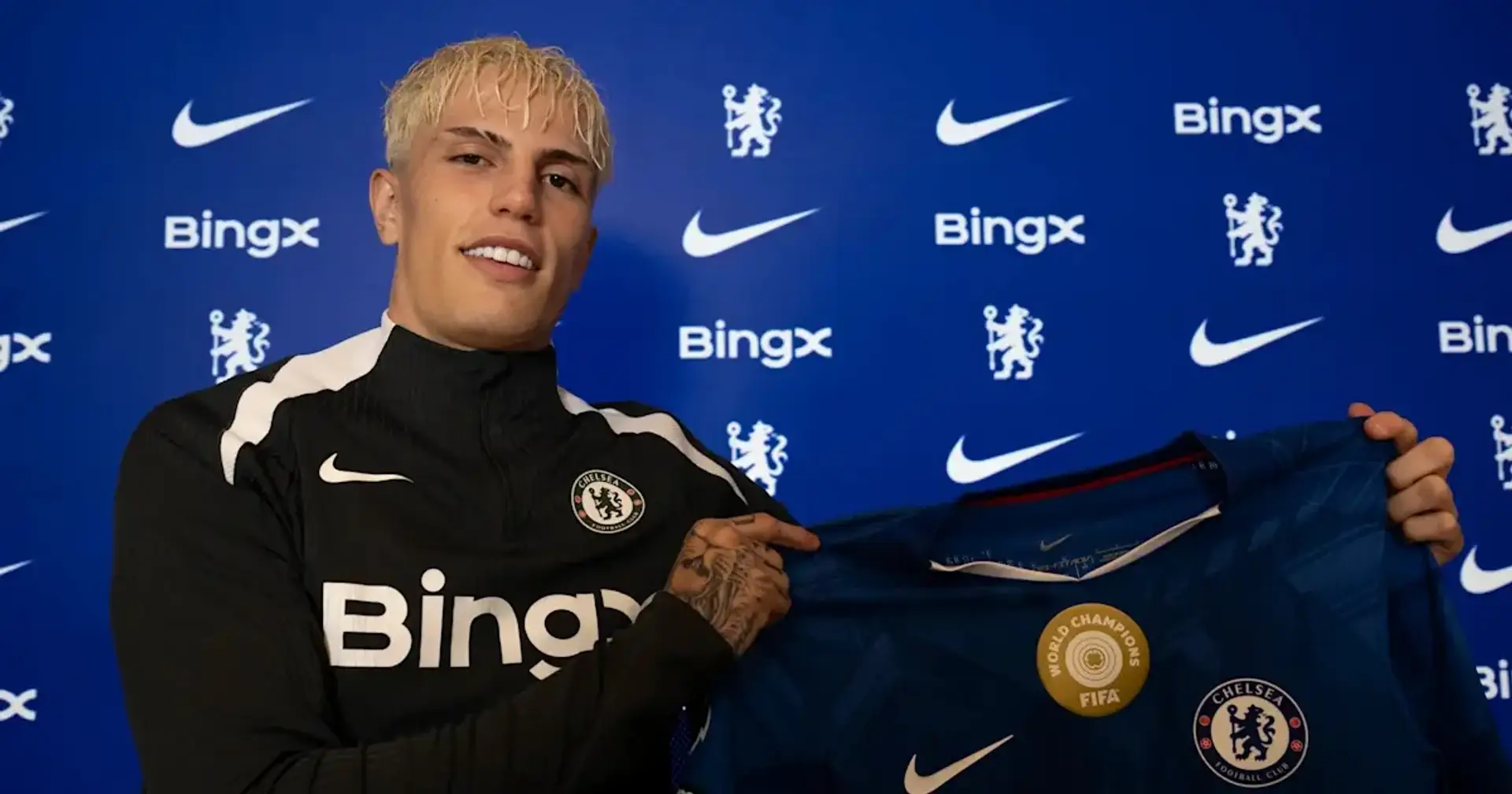 チェルシーホーム 25 26 Garnacho 49 Alejandro Garnacho lucirá el dorsal número 49 en el Chelsea