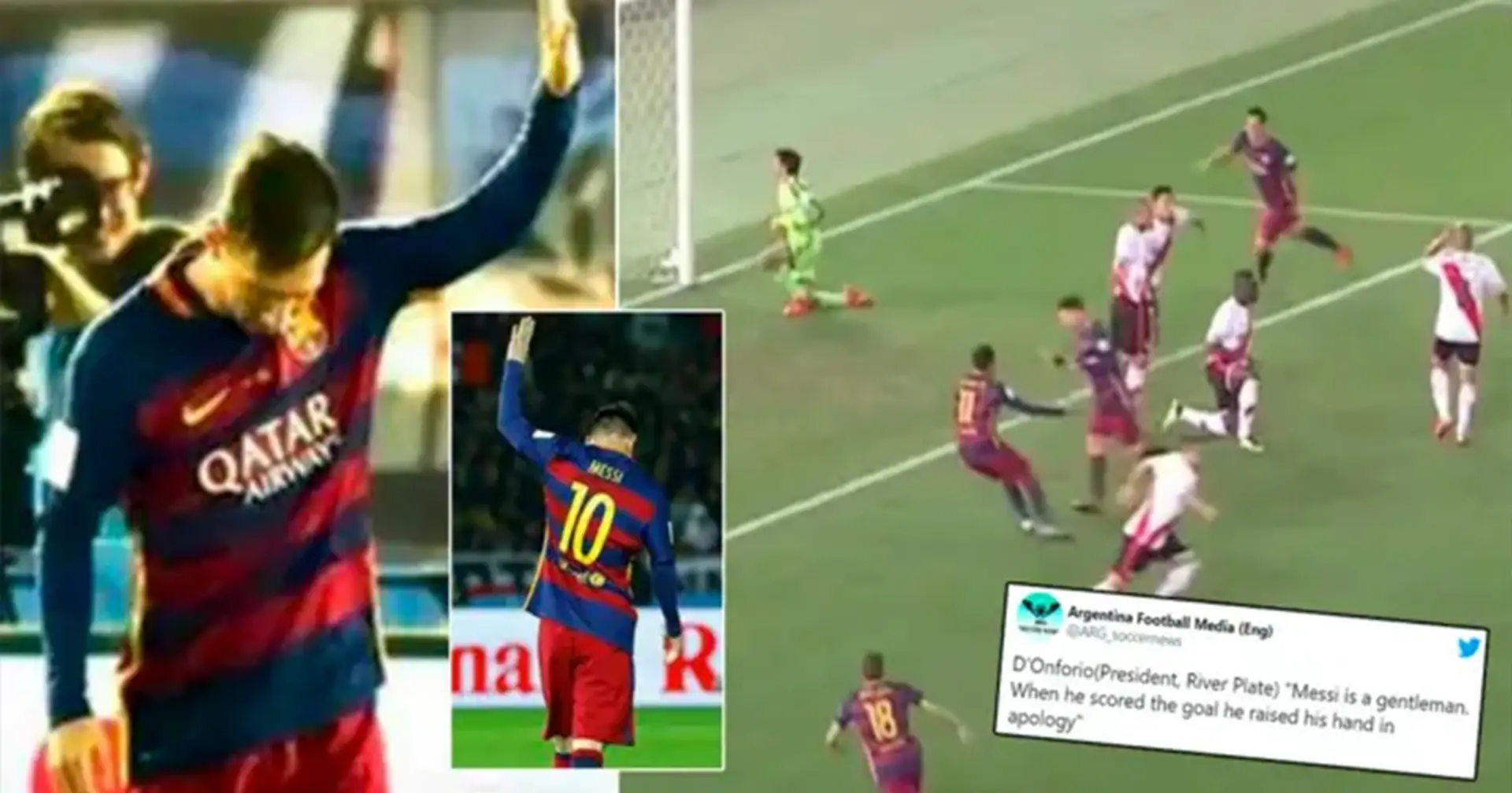 'Un caballero': el día que Lionel Messi se disculpó por marcar un gol en una final