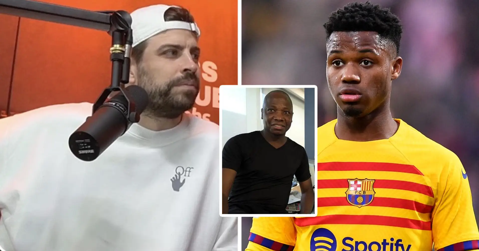 'Football comes from the streets': Pique on why Ansu Fati's family is mishandling youngster's situation