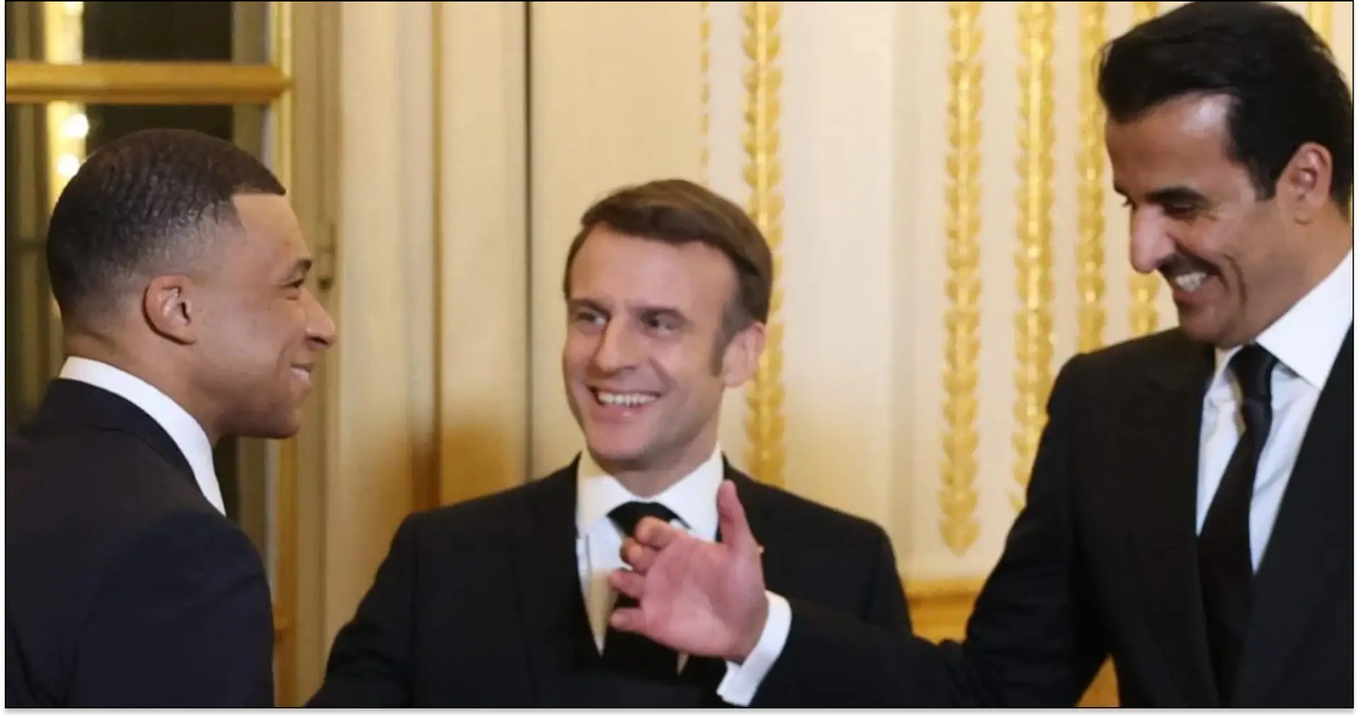 Macron jokes about Madrid move with Mbappe at France state dinner with Qatar Emir