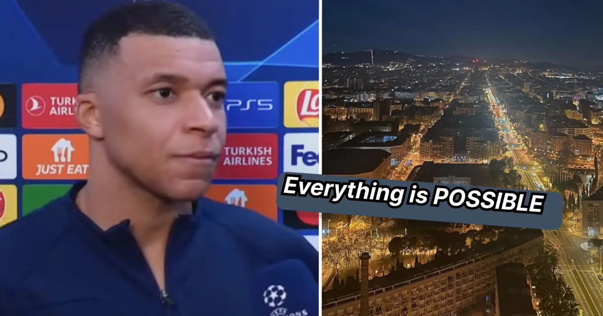 Mbappe posts about Barcelona – Blaugrana fans are hopeful