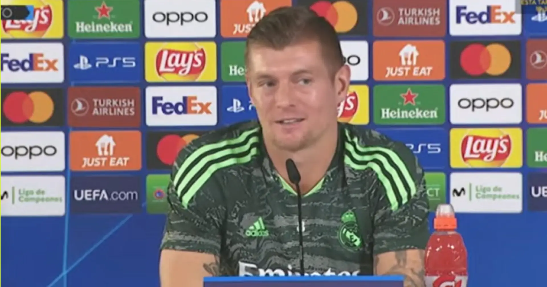Toni Kroos: 'Real Madrid is where I want to be. I want to retire here' 