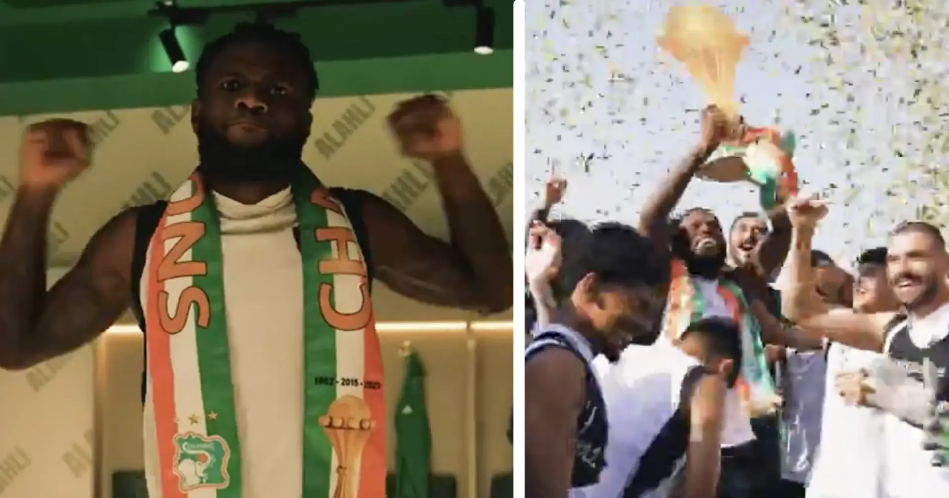 Franck Kessie receives royal welcome at his club after winning AFCON