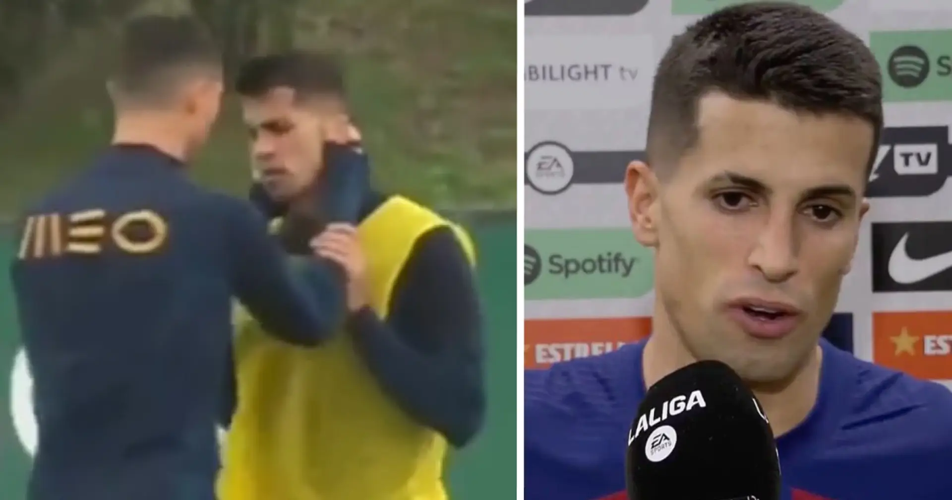 Portugal legend tried convincing Cancelo to join Real Madrid, his response is pure Blaugrana