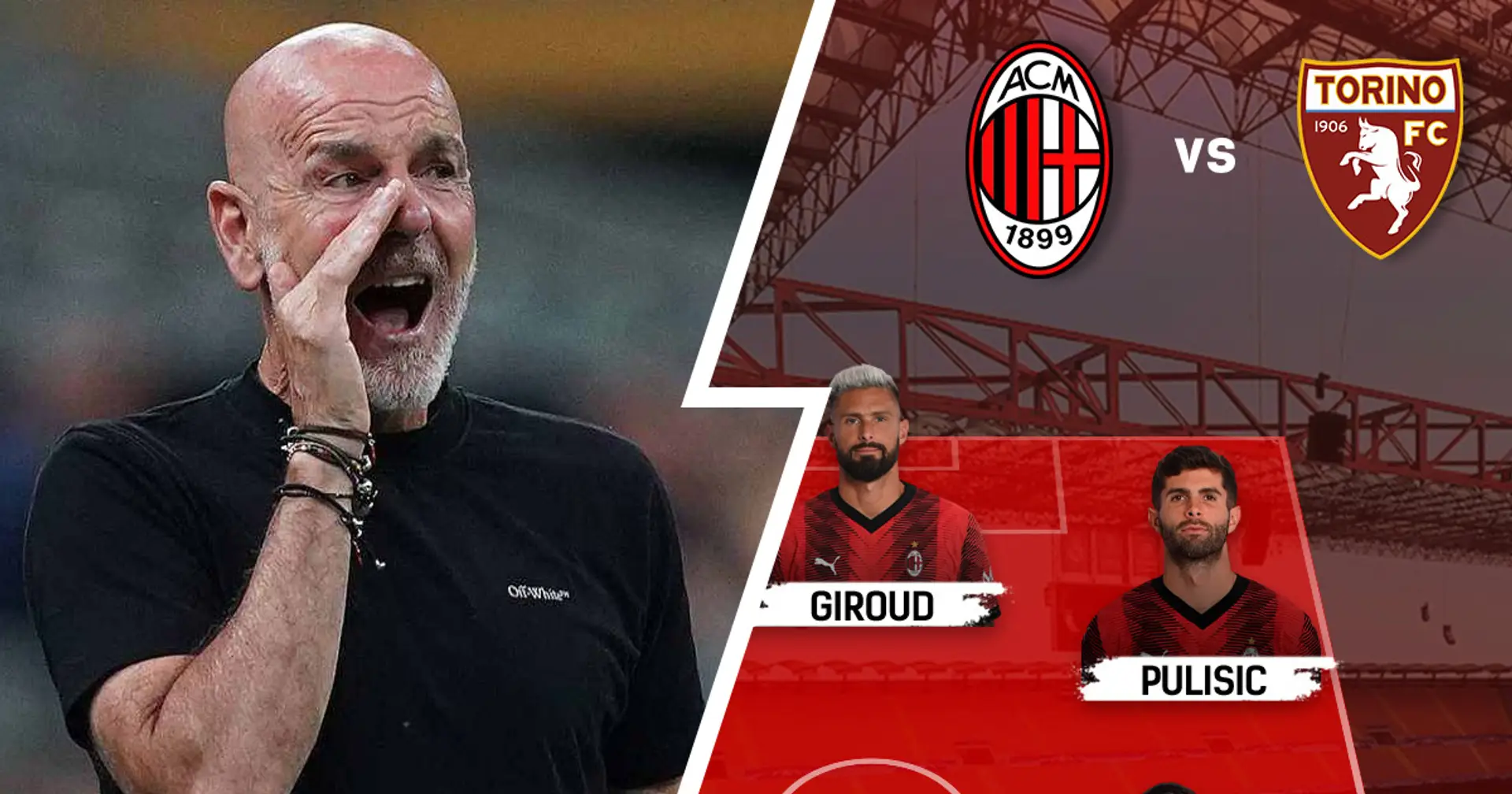 Pioli orientato a schierare i 'titolarissimi': Milan vs Torino, ultime notizie e probabili formazioni