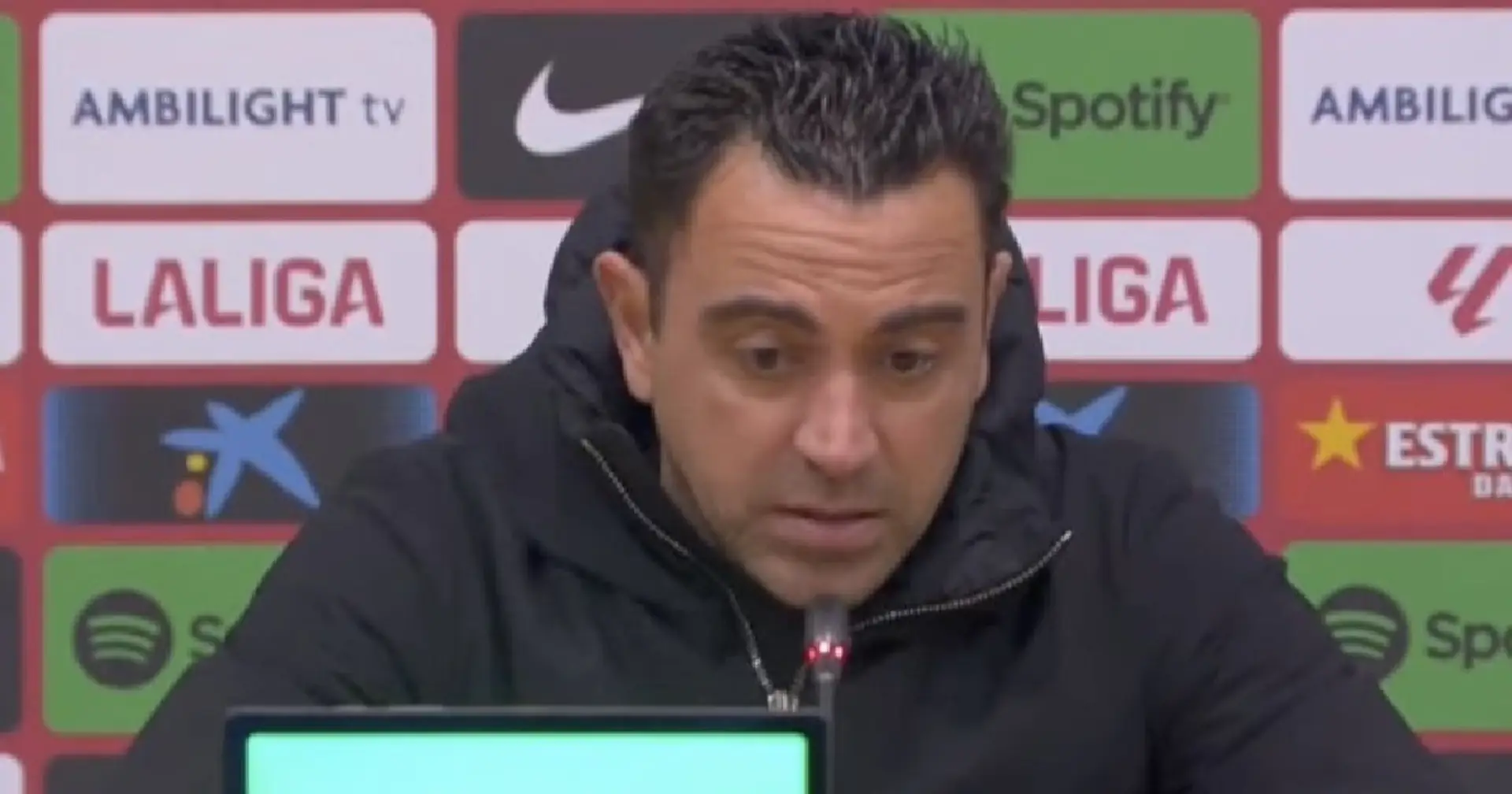 Xavi picks player with ONE La Liga start in 2024 among 'most improved'