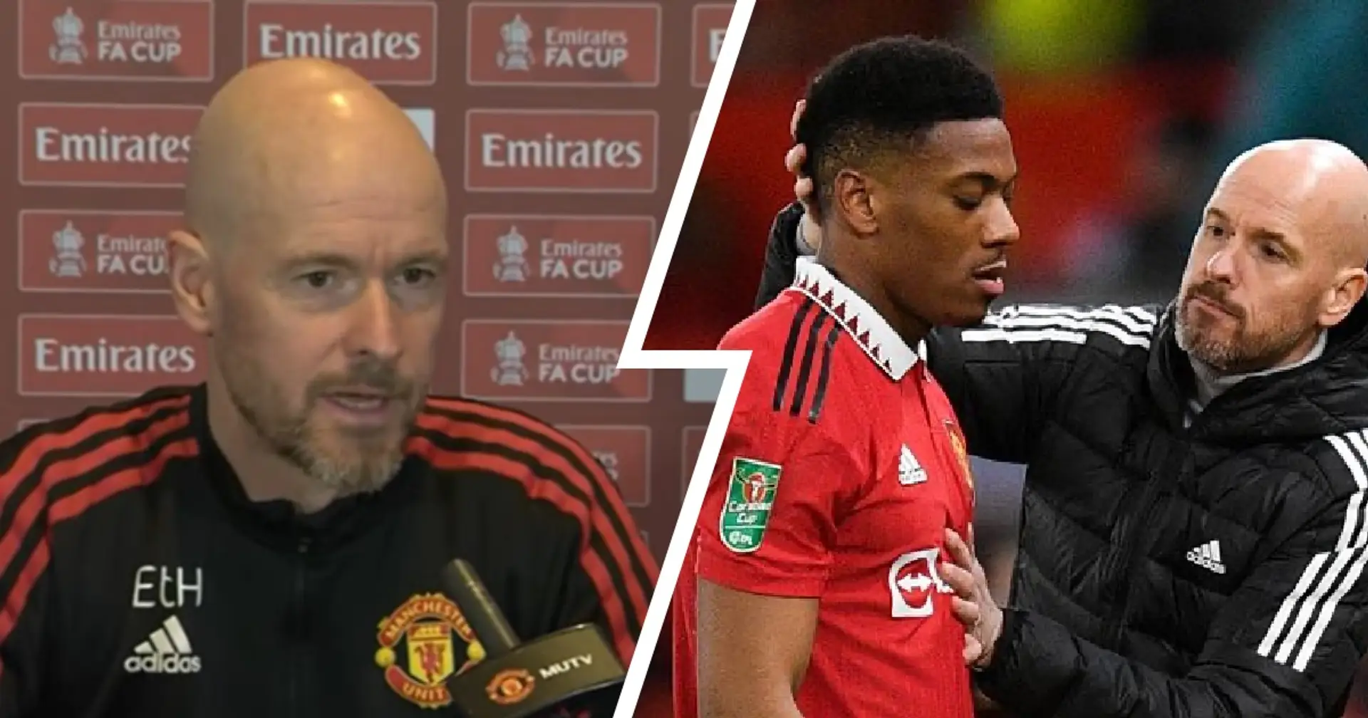 Ten Hag sends clear message to Martial over Man United future