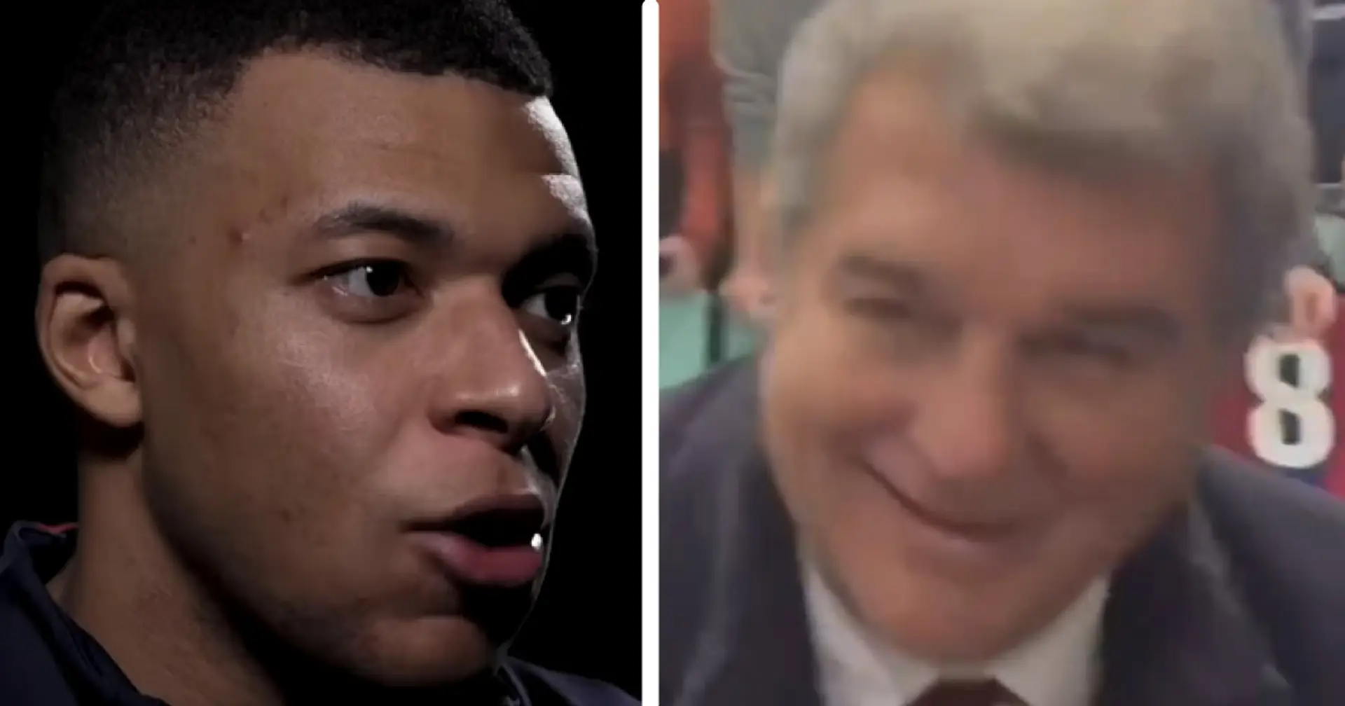 Barca fan asks Laporta to sign Mbappe, response caught on camera
